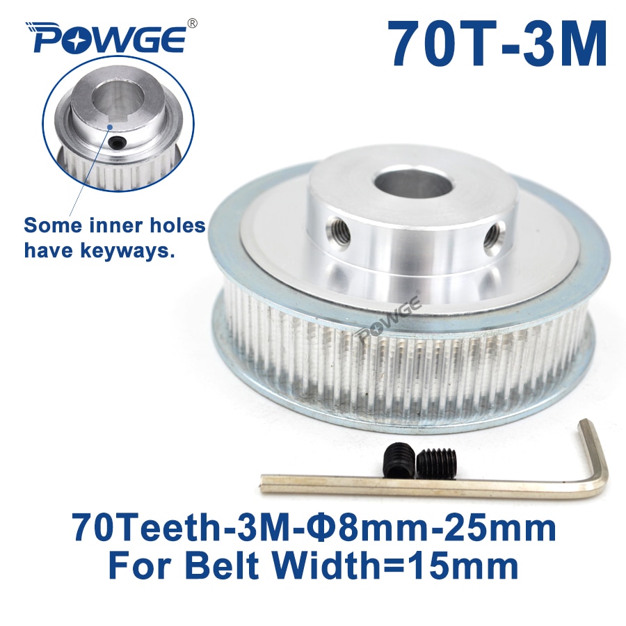Powge 70 teeth htd 3 m Ÿ̹ Ǯ  8/10/12/14/15/19/2..